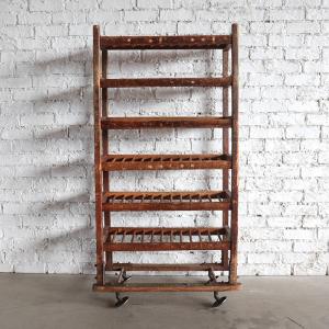 マガジンラック 木製 ブックスタンド 本立て ヴィンテージ