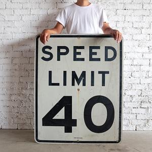 看板 アメリカ 道路標識 ヴィンテージ ホワイト ロードサイン