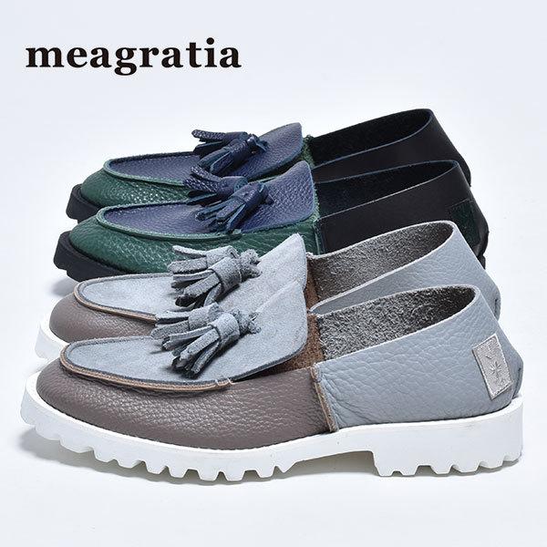 タッセルローファー メンズ 靴 meagratia × U-dot コラボ おしゃれ