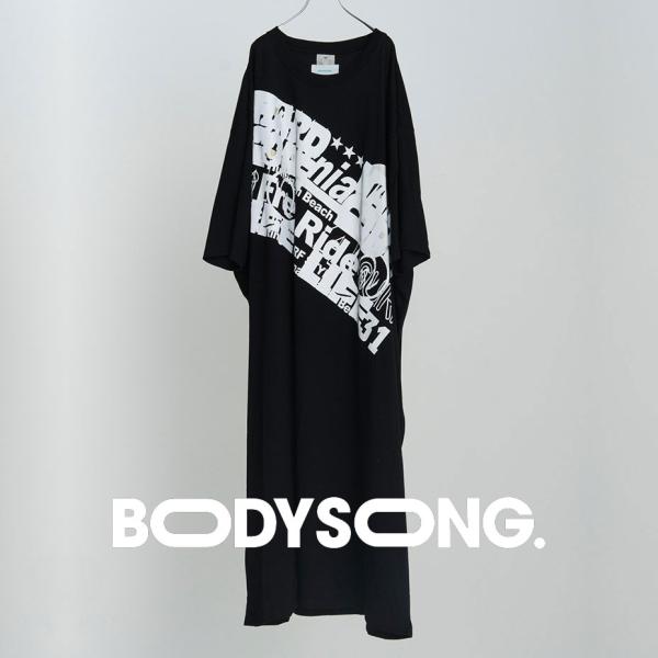 Tシャツ メンズ レディース ブランド BODYSONG ボディソング 半袖 トップス プリントTシ...