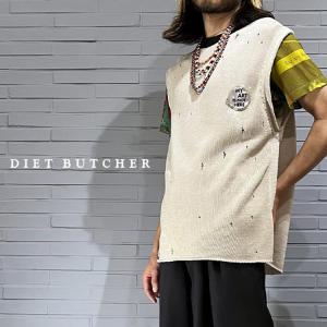 ベスト メンズ ジレ ブランド DIET BUTCHER ダイエットブッチャー 春夏 おしゃれ