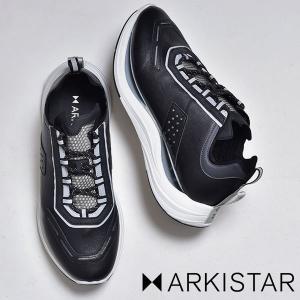 ARKISTAR スニーカー メンズ 靴 メンズスニーカー ランニングシューズ 白 ウォーキングシューズ カジュアルシューズ ドライビングシューズ 運動靴 黒｜anothernumber