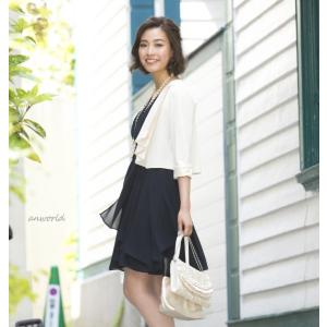ボレロ 結婚式 パーティードレス ジャケット ...の詳細画像2