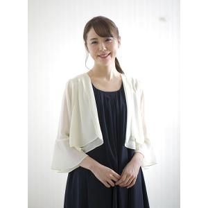 ボレロ 結婚式 パーティードレス ジャケット ...の詳細画像3