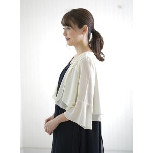 ボレロ 結婚式 パーティードレス ジャケット ...の詳細画像4
