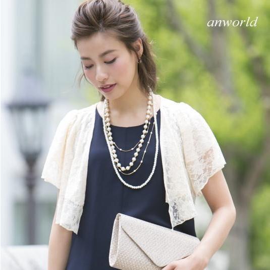 ボレロ 結婚式 パーティードレス ジャケット 大きいサイズ 羽織物 カーディガン フォーマルレディー...