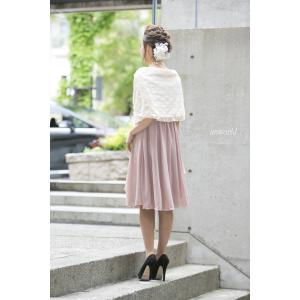 ボレロ 結婚式 パーティードレス ジャケット ...の詳細画像4