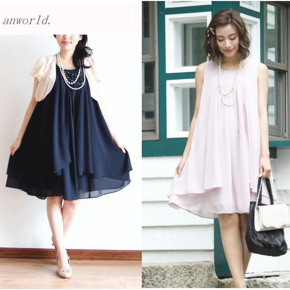 パーティードレス 大きいサイズ 結婚式 ワンピース ドレス  二次会 お呼ばれ フォーマル 体型カバ...