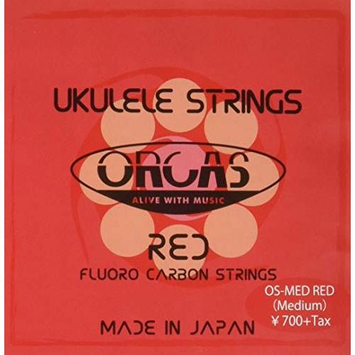 ORCAS OS-MED RED ウクレレ弦
