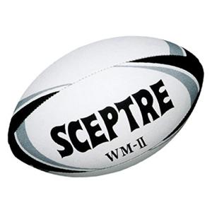 SCEPTRE(セプター) ラグビー ボール ワールドモデル WM-2 レースレス SP14B ブラック×グレー｜anr-trading