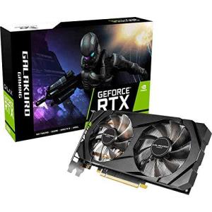 玄人志向 NVIDIA GeForce RTX2060搭載 グラフィックボード GDDR6 6GB GALAKURO GAMINGシリーズ GG グラフィックボード、ビデオカードの商品画像