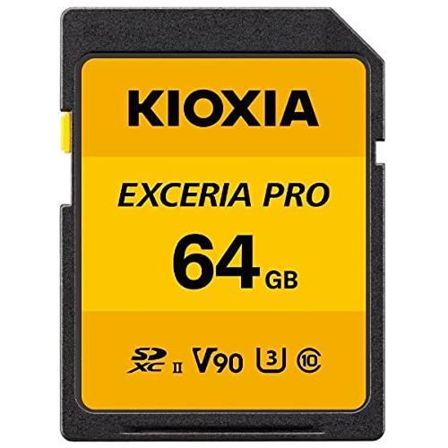 KIOXIA KSDXU-A064G EXCERIA PRO SDXCカード 64GB CLASS1...