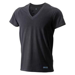 コラントッテレスノ(Colantotte RESNO) マグケアシャツ VネックTシャツ ブラック S｜anr-trading