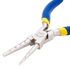 BENECREAT ジュエリーペンチ 丸ペンチ 丸ヤットコ 目盛り