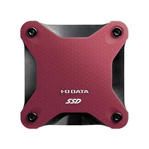 I/Oデータ USB3.1（Gen1）対応 外付けポータブルSSD 1.0TB（ワインレッド）