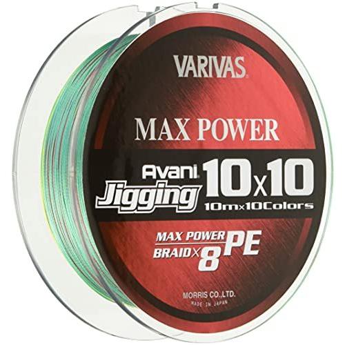 VARIVAS(バリバス) PEライン アバニ ジギング10×10 マックスパワーPE X8 400...