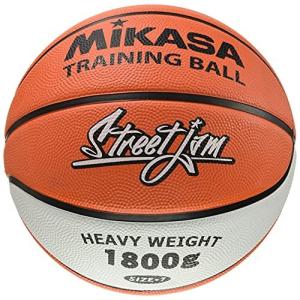 ミカサ(MIKASA) バスケットボール トレーニングボール 7号 (男子用・一般・社会人・大学・高校・中学) ゴム オレンジ/白 1.8kg B｜anr-trading