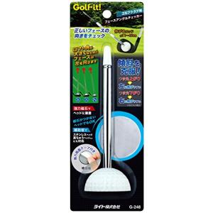 ライト(LITE) ゴルフショートゲーム用器具 フェースアングルチェッカー G248｜anr-trading