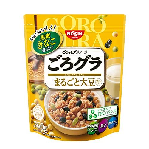 日清シスコ ごろグラ まるごと大豆 360g×6袋