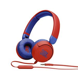 JBL JR310 子供向け ヘッドホン 音量制御機能搭載/カスタマイズシール付属/リモコンマイク付き レッド/ブルー 2021年モデル JBL｜anr-trading