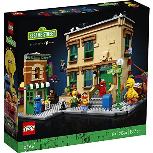 レゴ(LEGO) アイデア セサミストリート 123番地 21324 おもちゃ ブロック プレゼント...