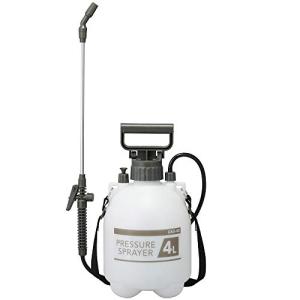 高儀 TAKAGI 家庭用肩掛蓄圧式噴霧器 4L GKS-4Dレバーロック付きで連続噴霧可能噴霧器