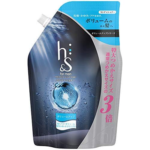 大容量h&amp;s for men(エイチアンドエスフォーメン) コンディショナー ボリュームアップ 詰め...