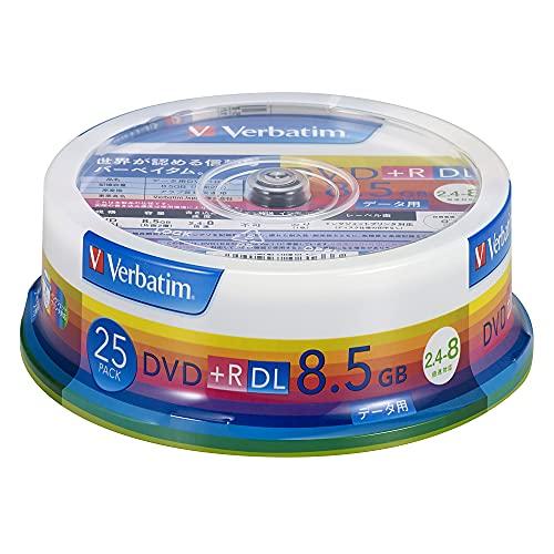 バーベイタムジャパン(Verbatim Japan) 1回記録用 DVD+R DL 8.5GB 25...