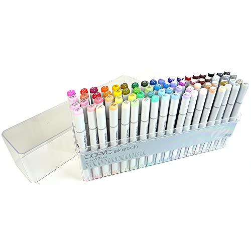 コピック(COPIC) Too コピック スケッチ ベーシック 72色セット 多色 マーカー マーカ...