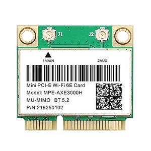 WiFi 6E 2.4G / 5G / 6GミニPCI-EWifiカードIntel AX210 2974Mbps Bluetooth 5.3 8｜anr-trading
