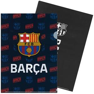 FCBarcelona(FCバルセロナ) クリアファイル 2枚セット BCN35069 ネービー｜anr-trading