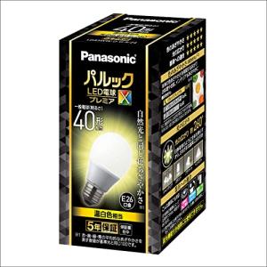 パナソニック パルック LED電球 口金直径26mm プレミアX 電球40形相当 温白色相当(4.9W) 一般電球 空間全体を照らすタイプ(全方｜anr-trading