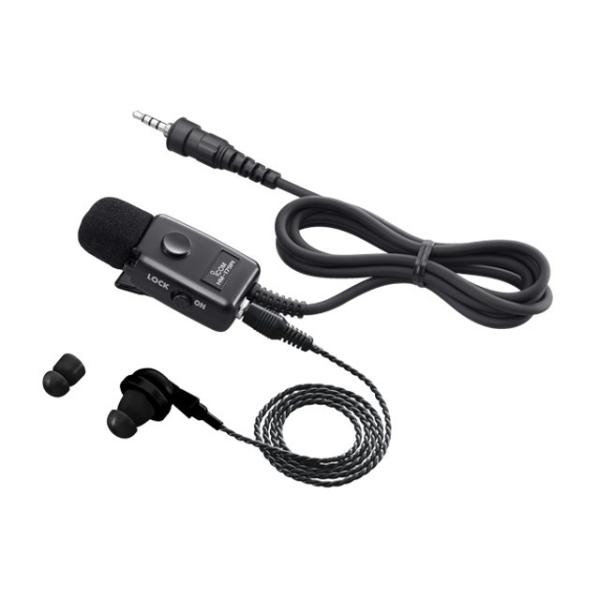 イヤホンマイク　タイピンマイク　アイコム　HM-179PI　IC-4300用　感度調整可