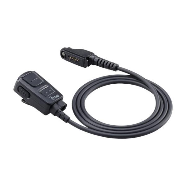 サブチャンネルPTT機能対応タイピン型マイク　HM-238　アイコム　タイピンマイク