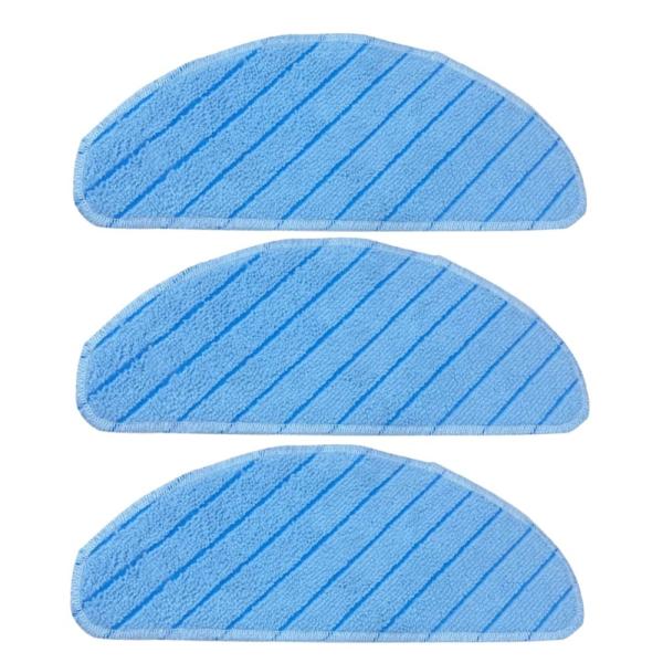 Ecovacs エコバックス 交換用モップ 互換品 3枚 DEEBOT T9/T9+/OZMO T8...