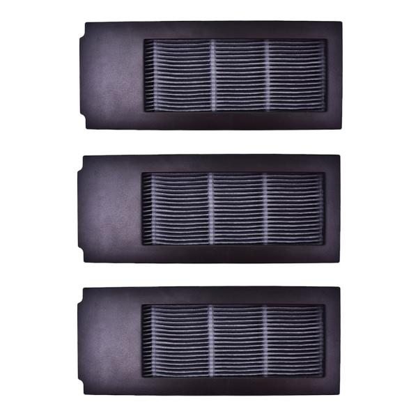 Ecovacs エコバックス フィルター（黒） 3個入り 互換品 DEEBOT X2 OMNI対応