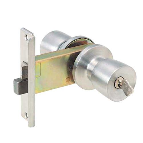 AGENT 大黒製作所 ロック 玄関錠 ドアノブ 握り玉 鍵 交換用 特殊錠 バックセット95mm ...