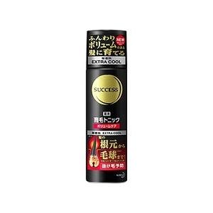 花王 サクセス 薬用育毛トニック　ボリュームケア　エクストラクール　無香料　１８０ｇ　（医薬部外品） ※お取り寄せ商品｜anshin-relief