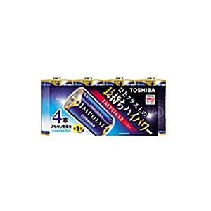 東芝 アルカリ乾電池LR20H 4MP☆家電※お取り寄せ商品