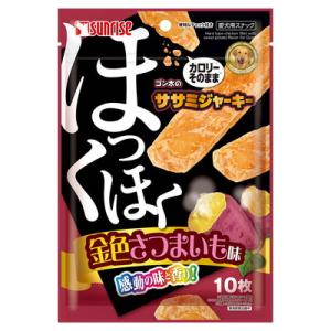 マルカン サンライズ ゴン太のササミジャーキー ほっくほく金色さつまいも味 10枚 ☆ペット用品 ※...