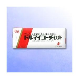 第(2)類医薬品 ゼリア新薬 ドルマイコーチ軟膏　6g｜anshin-relief