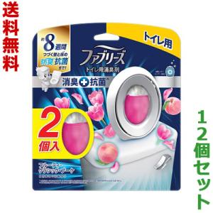 送料無料の12個セット Ｐ＆Ｇ ファブリーズW消臭 トイレ用消臭剤 消臭＋抗菌 フルーティー・クラシック・ブーケ 6.3ml×2個入パック ※お取り寄せ商品｜anshin-relief