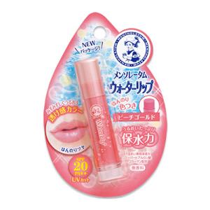 ロート製薬 メンソレータム ウォーターリップ 色つきタイプ・ピーチゴールド 4.5g ※お取り寄せ商品