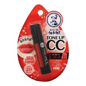 ロート製薬 メンソレータム ウォーターリップ トーンアップCC ピュアレッド 4.5g ※お取り寄せ商品