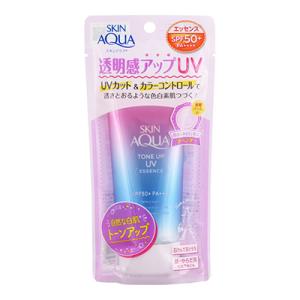 ロート製薬 スキンアクア トーンアップUVエッセンス ラベンダー 80g SPF50+／PA++++...