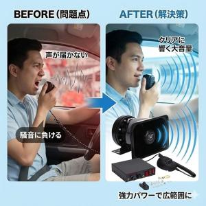 MORABLU 車載拡声器 12V 200W ...の詳細画像2