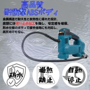 電動エアコンプレッサー マキタ互換 18V対応...の詳細画像3
