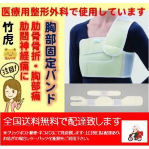 アドール3型  胸部バンド サポーター 竹虎  肋骨骨折 肋間神経痛 胸部痛 背中の痛み