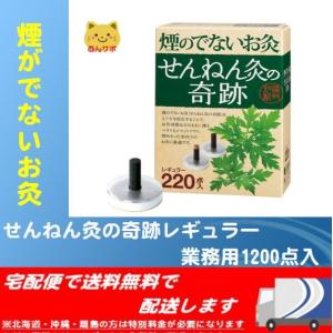 煙の少ないお灸せんねん灸の奇跡レギュラー ( 220点入 )/ せん
