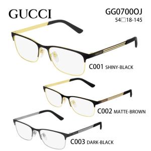 グッチ メガネフレーム GUCCI GG0700OJ  男女兼用 スクエア サイズ：54 国内正規品｜anshinmegane